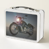 バイクのランチボックス メタルランチボックス (裏面)