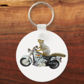 バイクのリス キーホルダー (正面)
