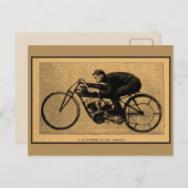 バイクのレース歴GHカーティスオンザーズ ポストカード (正面/裏面)