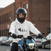 バイクの人生の進化パーカー パーカ