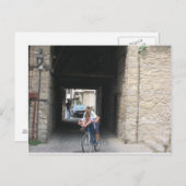 バイクの子供 ポストカード (正面/裏面)