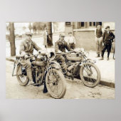 バイクの巨大ポスター2人 ポスター (正面)