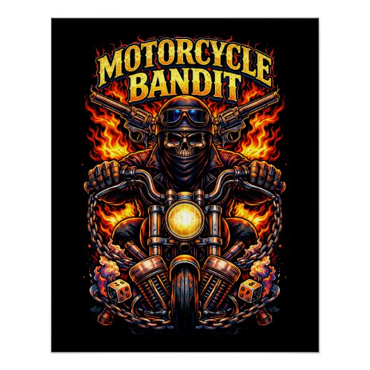 バイクの無法者 ポスター (正面)
