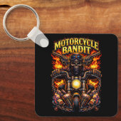 バイクの盗賊 キーホルダー (正面)