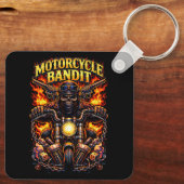 バイクの盗賊 キーホルダー (裏面)