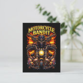 バイクの盗賊 ポストカード (スタンド正面)