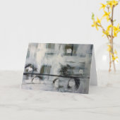 バイクの競争 カード (黄色い花)