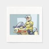 バイクの紙ナプキンス スタンダードカクテルナプキン (正面)