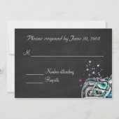 バイクの結婚式の出欠確認（マソンジャー付き） 招待状 (裏面)