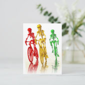 バイクの骨組 ポストカード (スタンド正面)