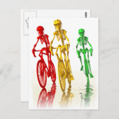 バイクの骨組 ポストカード (正面/裏面)