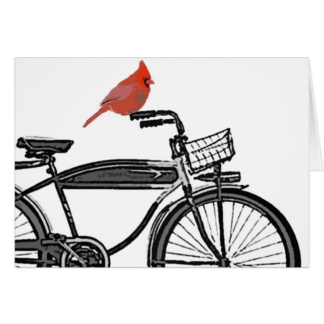 バイクの鳥 (正面横)