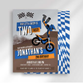 バイクの2歳誕生日パーティー招待状 招待状