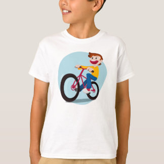 バイクのTシャツに乗っている子供 Tシャツ
