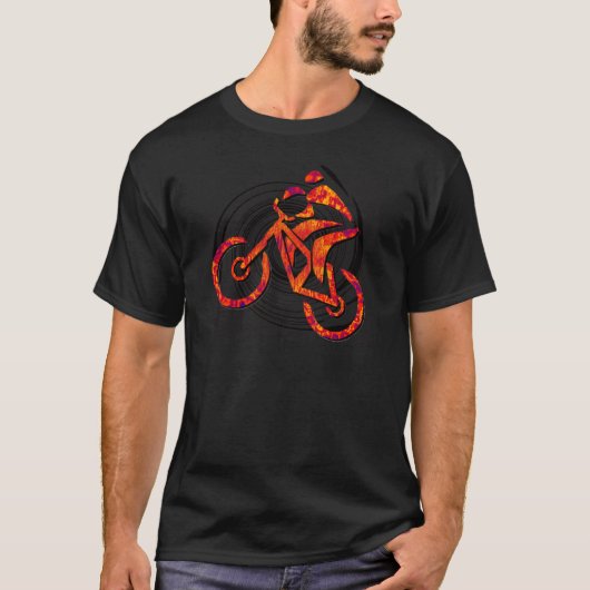 バイクはハンズを好みます Tシャツ (正面)
