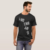 バイクは大丈夫? Tシャツ (正面フル)