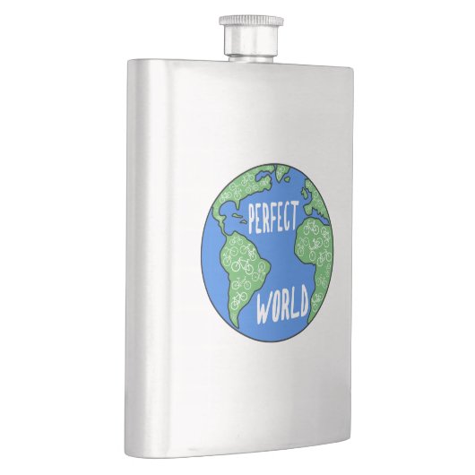 バイクは完璧な世界を作る フラスク (右)