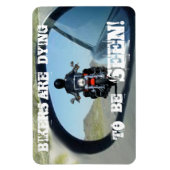 バイクもしくは自転車に乗る人が見たくてたまらない！ マグネット (縦)