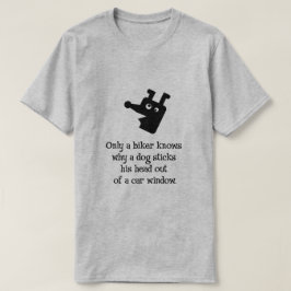 バイクもしくは自転車に乗る人だけ知っています Tシャツ