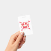 バイクもしくは自転車に乗る人に乗ろう バッジ (手持ち)