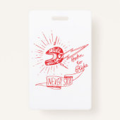 バイクもしくは自転車に乗る人に乗ろう バッジ (裏面)