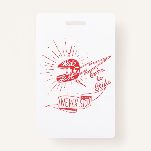 バイクもしくは自転車に乗る人に乗ろう バッジ (裏面)