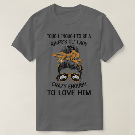 バイクもしくは自転車に乗る人の女性になるほど熱狂する辛い Tシャツ (デザイン正面)