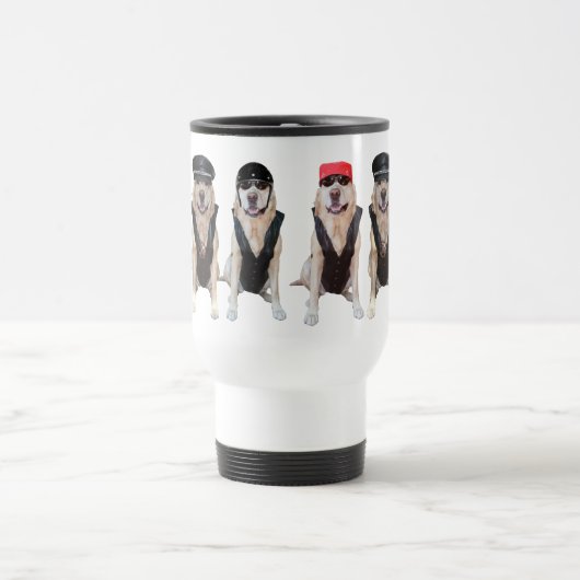 バイクもしくは自転車に乗る人の実験室 トラベルマグ (中央)