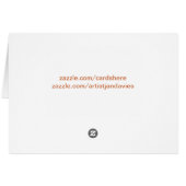 バイクもしくは自転車に乗る人の結婚式プロダクト (裏面横)