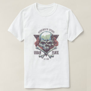 バイクもしくは自転車に乗る人のTシャツのオートバイの人のワイシャツ Tシャツ
