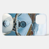 バイクもしくは自転車に乗る人は~を通る滑りやすい道路でオートバイに乗る Case-Mate iPhoneケース (裏面 (横))