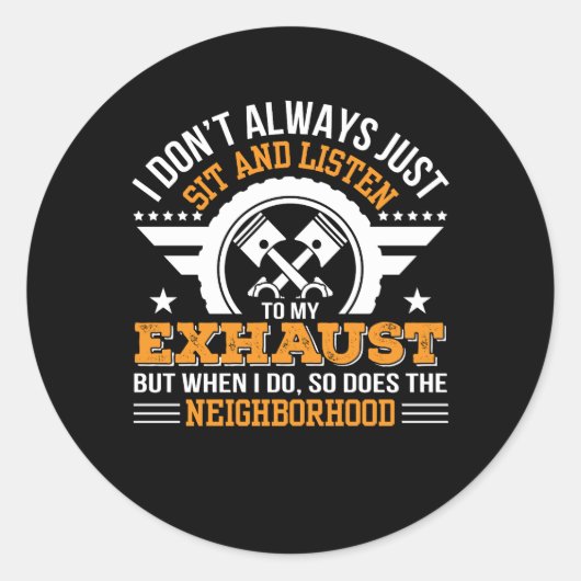 バイクもしくは自転車に乗る人オートバイライダー聞ー排気 ラウンドシール (正面)