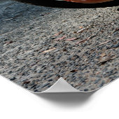 バイクもしくは自転車に乗る人ガル ポスター (角)