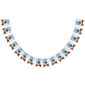 バイクもしくは自転車に乗る人キッドダートスタントバイク誕生日 バンティングフラッグ (全)