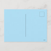 バイクもしくは自転車に乗る人キッドダートスタントバイバースデーパーティーカード シーズンポストカード (裏面)