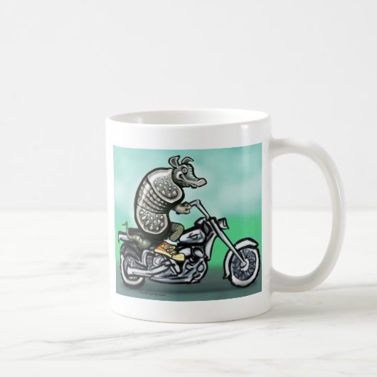 バイクもしくは自転車に乗る人クラブディロ コーヒーマグカップ (右)