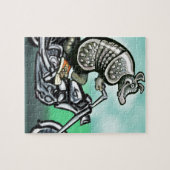 バイクもしくは自転車に乗る人クラブディロ ジグソーパズル (横)