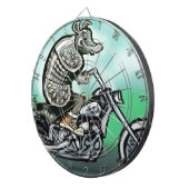 バイクもしくは自転車に乗る人クラブディロ ダーツボード (正面右)