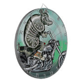 バイクもしくは自転車に乗る人クラブディロ ダーツボード (正面左)