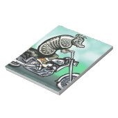 バイクもしくは自転車に乗る人クラブディロ ノートパッド (回転)