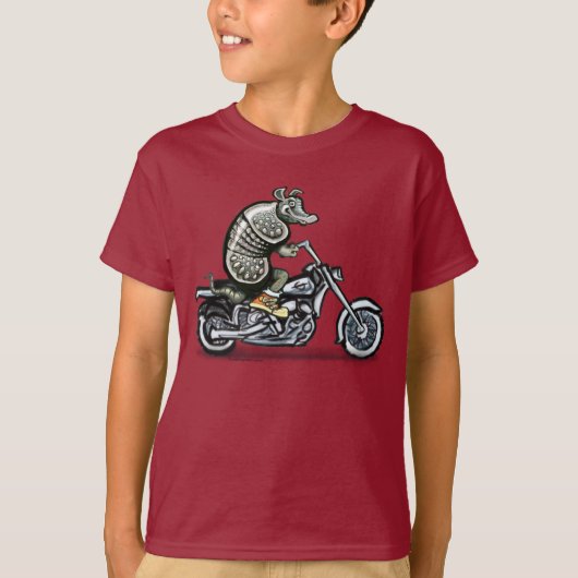 バイクもしくは自転車に乗る人クラブディロ Tシャツ (正面)