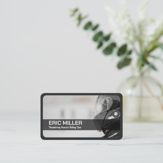 バイクもしくは自転車に乗る人クラブ 名刺 (スタンド正面)