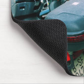 バイクもしくは自転車に乗る人ズローバルセロナ マウスパッド (コーナー)