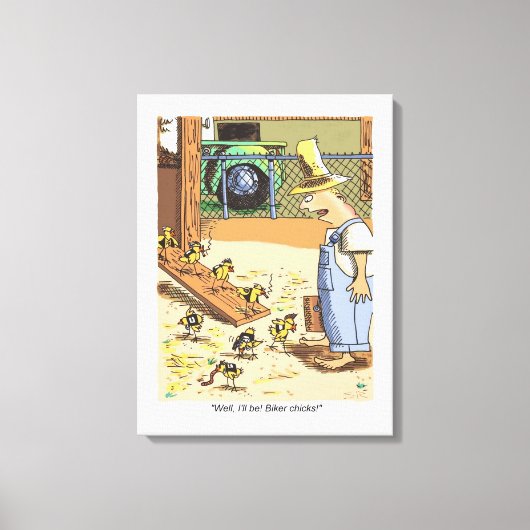 バイクもしくは自転車に乗る人チックス白いキャンバス印刷 キャンバスプリント (正面)