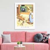 バイクもしくは自転車に乗る人チックス白いキャンバス印刷 キャンバスプリント (インサイチュ (リビング))