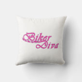 バイクもしくは自転車に乗る人ディバ クッション (裏面)