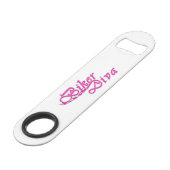 バイクもしくは自転車に乗る人ディバ スピード栓抜き (正面アングル)