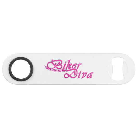 バイクもしくは自転車に乗る人ディバ スピード栓抜き (正面(横))