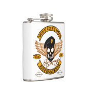 バイクもしくは自転車に乗る人バッジ フラスク (右)