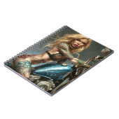 バイクもしくは自転車に乗る人バベ10 ノートブック (左側)